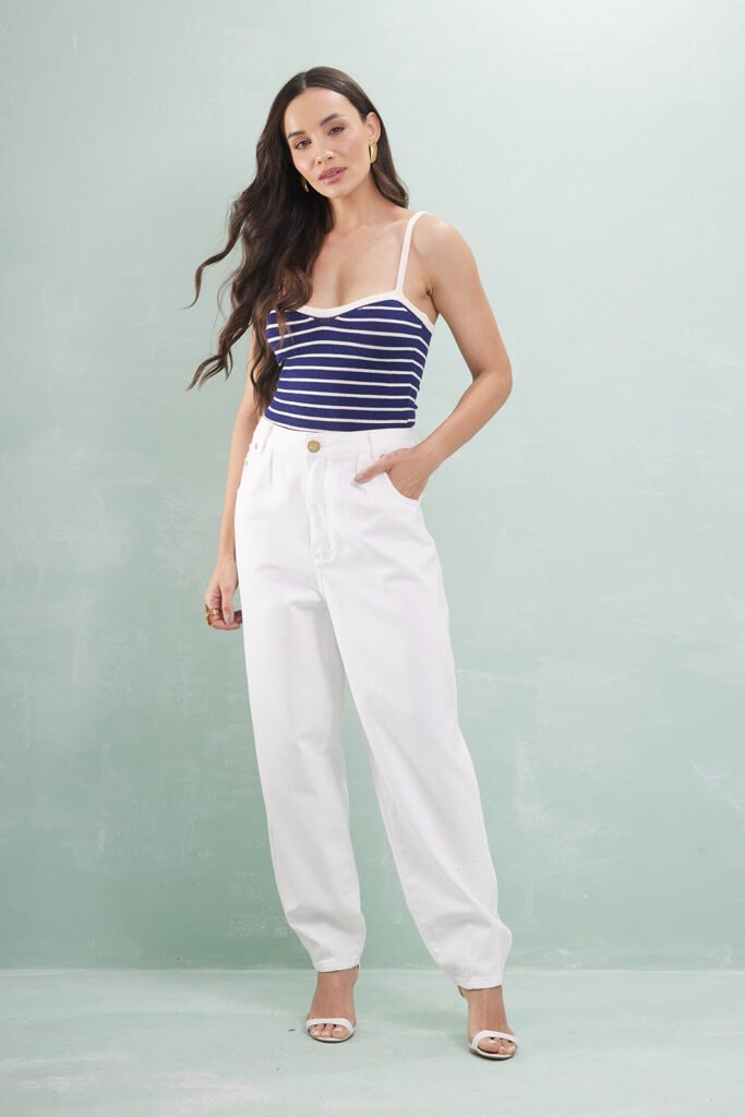 Calça Sarja Cenoura