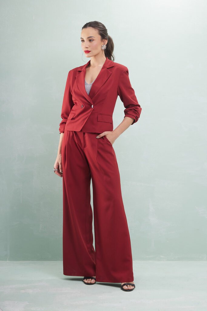 Calça Wide Leg Alfaiataria