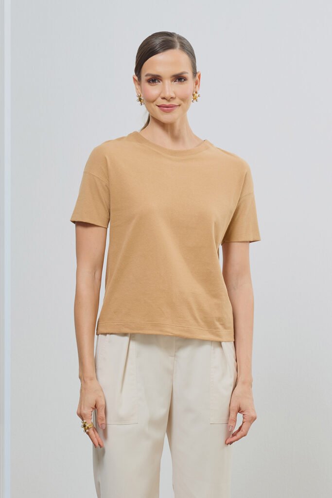 Blusa Manga Dupla Malha Cotton